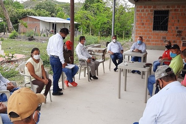 Alcaldía de Neiva llegó a la Vereda San Jorge anunciando obras importantes