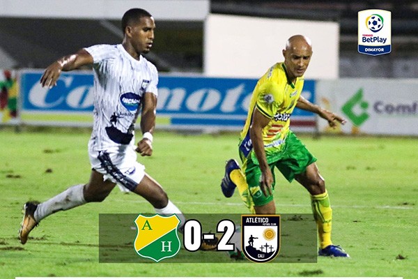 Derrota del Atlético Huila, ante Atlético F.C.