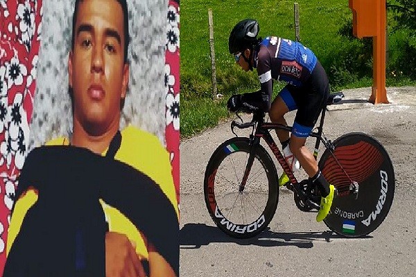 Imprudencia vial dejó por fuera de competencia a ciclista opita