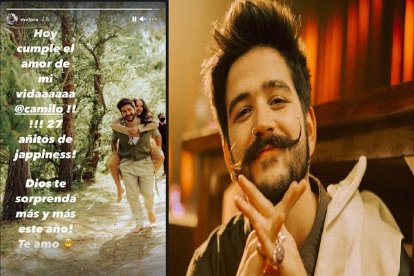Eva Luna felicitó y reveló la edad de Camilo en su cumpleaños