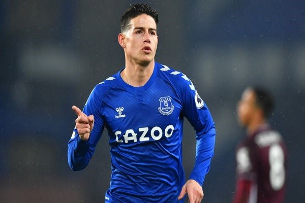 El Golazo de James a su regreso a las canchas