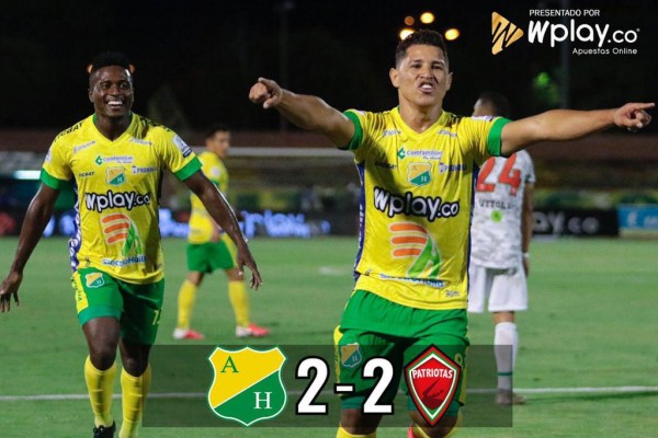 Atlético Huila empató y dejó escapar la victoria en los últimos minutos