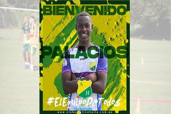 ¡Nuevo refuerzo!, Kevin Palacios llega el Atlético Huila