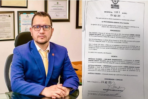 Declaran insubsistente a Procurador Provincial de Neiva