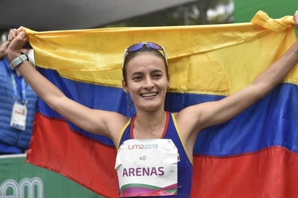 ¡Nueva medalla!, Plata para Sandra Arenas en marcha