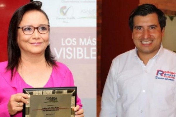 Tribunal Administrativo entrega credencial a la diputada Clara Vega