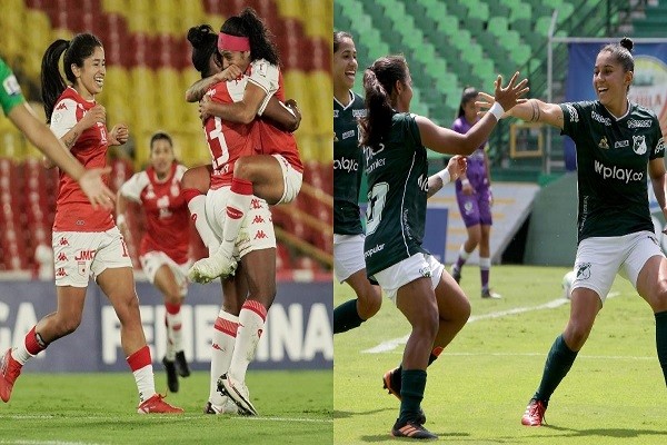 Cali y Santa Fe finalistas de la Liga Femenina