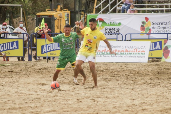 Huila invicto en las eliminatorias de fútbol playa