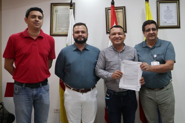 Firman convenio de pasantía entre la Usco y el Concejo de Neiva