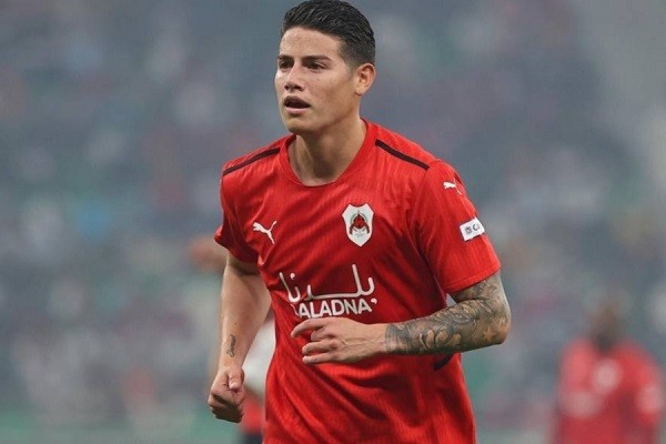 Primer gol de James en Qatar