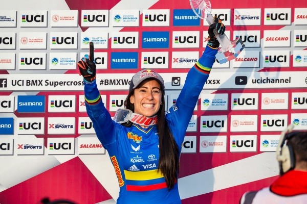 ¡La reina!, Mariana Pajón campeona de la Copa Mundo