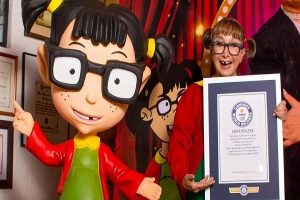 'La Chilindrina' batió un llamativo récord mundial con 70 años