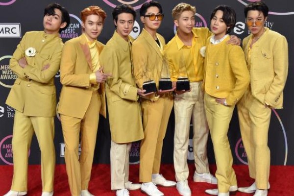 Banda surcoreana BTS arrasan en los American Music Awards