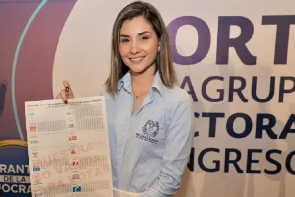 Así serán tarjetones electorales para Congreso