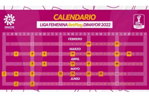 Listo el calendario de la Liga Femenina 2022