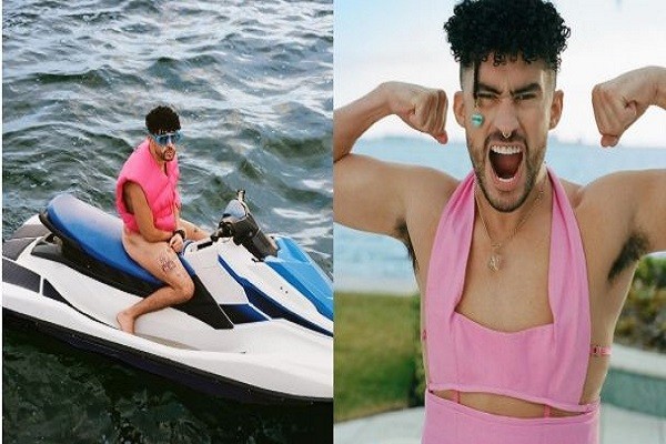 ¿Cómo se ve Bad Bunny con vestido y tacones?