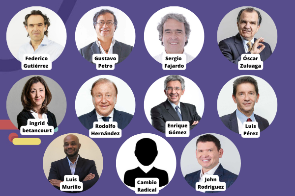 Estos son los 11 candidatos presidenciales
