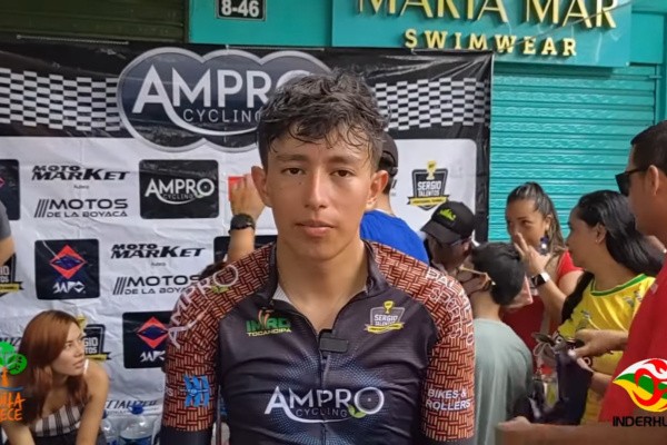 Ronald Bernal quiere seguir los pedalazos de su hermano