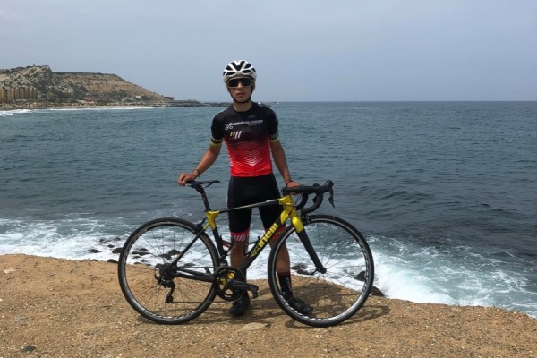 Hugo Leandro Carvajal Trujillo, el ciclista extrovertido y soñador