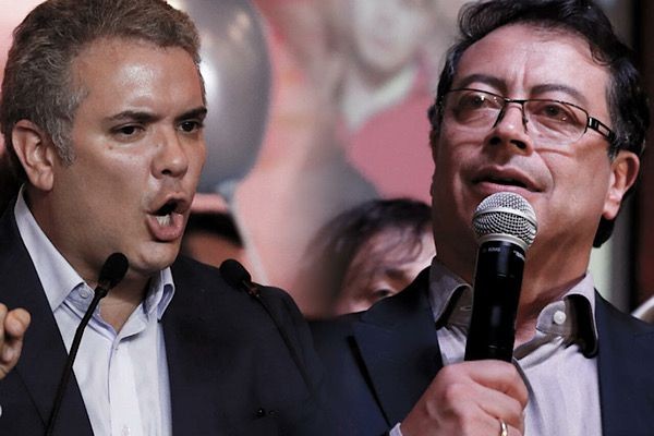Gustavo Petro e Iván Duque cara a cara este jueves