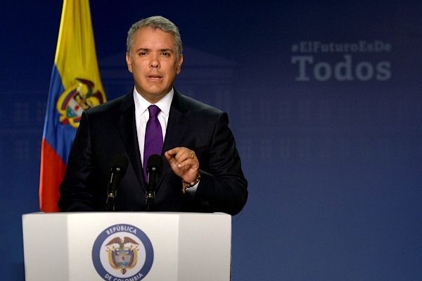 Estas fueron las últimas palabras de Duque como presidente