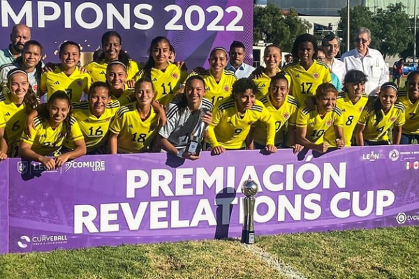Siguen los triunfos para la Selección Colombia femenina, ¡campeonas de la Revelations Cup sub-17!