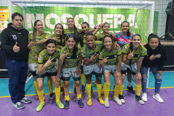 Victoriosas y sin recursos económicos sigue la Selección Huila femenina de Futsalón