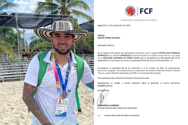 De jugar con Utrahuilca a la Selección Colombia