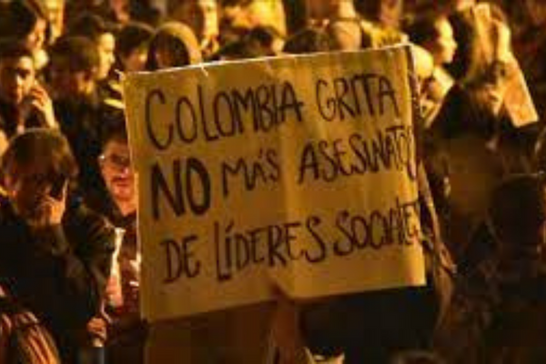 En lo corrido del año han asesinado a 171 líderes sociales en Colombia
