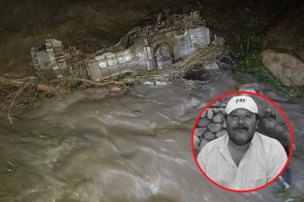 Agricultor víctima de creciente en Algeciras