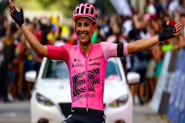 Esteban Chaves, brillante, campeón Nacional de Ciclismo