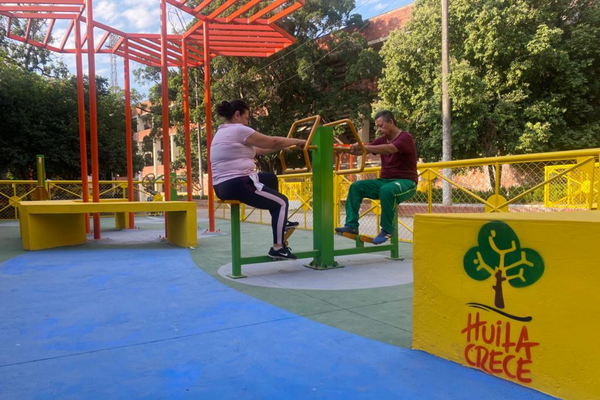 Nuevos gimnasios al aire libre para el disfrute de los huilenses