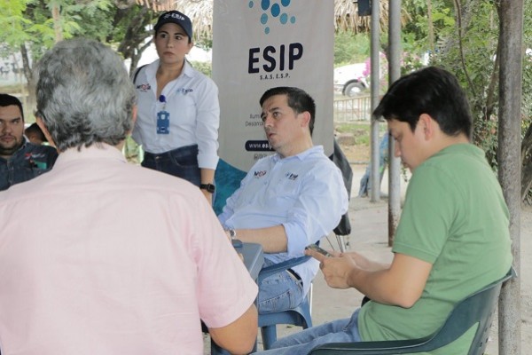 Fortalecillas en Neiva adportas de quedar plenamente iluminado