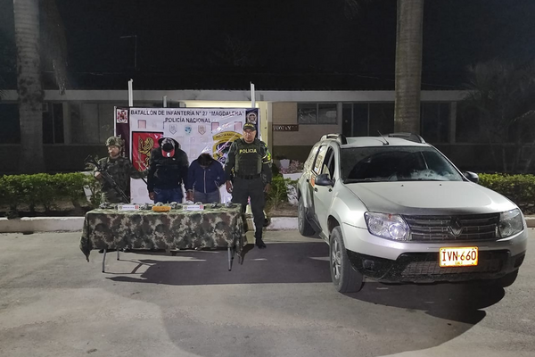 En Pitalito fueron incautados más de 5.000 gramos de base de coca