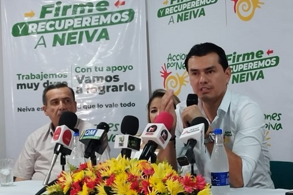 Germán Casagua prende motores para la alcaldía de Neiva
