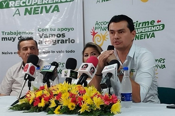 La seguridad debe garantizarse en Neiva, a candidatos y a ciudadanos. Germán Casagua