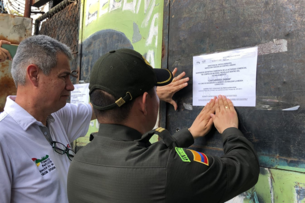 En Neiva fueron cerradas 3 chatarrerías y tres establecimientos de venta de licor por uso indebido del suelo
