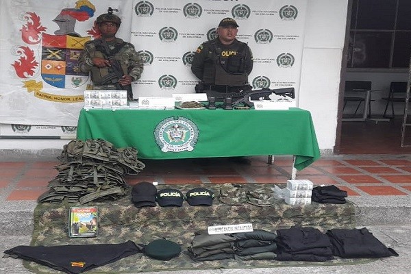 Incautaron armas con las que intimidaban en el centro del Huila