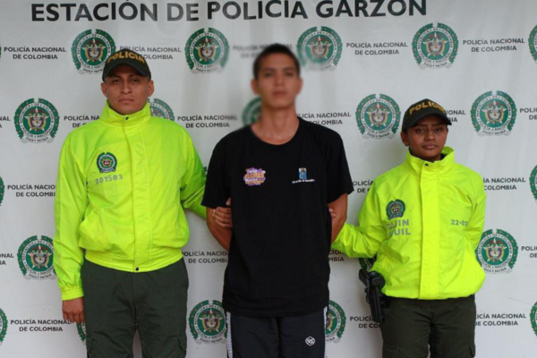 En El Pital fue capturado alias ‘Popeye’, delincuente de Antioquia