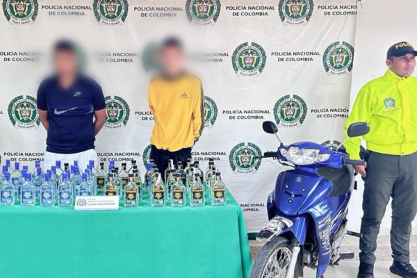 Capturados con licor adulterado en Neiva