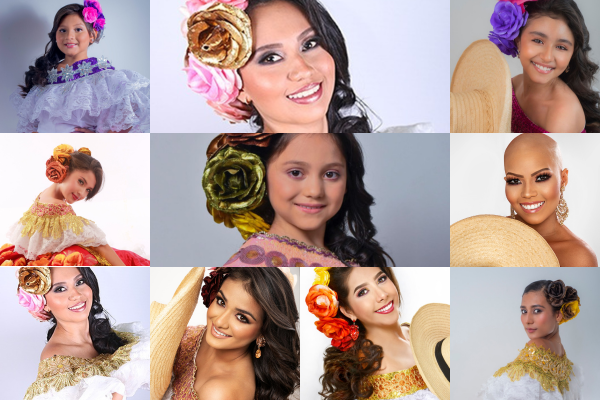 Estas son las candidatas del Reinado Popular y Herederos de la Tradición