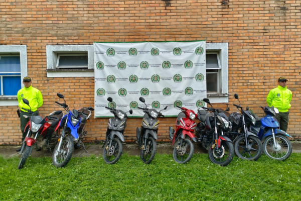 10 motos robadas en el municipio de Pitalito, Huila, fueron recuperadas