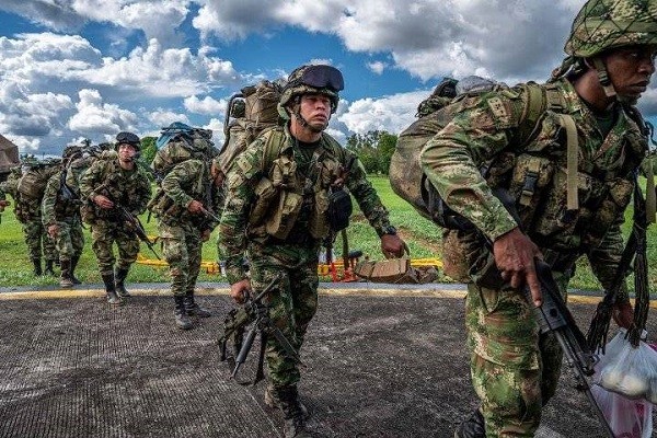 Un aproximado de 500 hombres de las Fuerzas Militares, tendrán la misión de reforzar la seguridad en el Huila