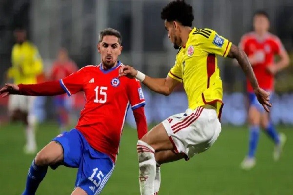 Colombia logró empate con Chile en Santiago