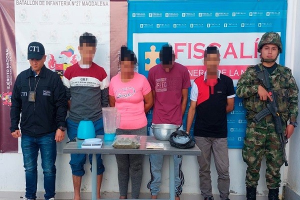 14 personas capturadas por tráfico de estupefacientes
