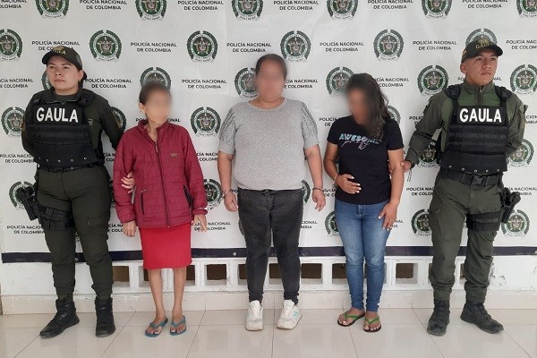 Caen 3 mujeres extorsionistas en Pitalito