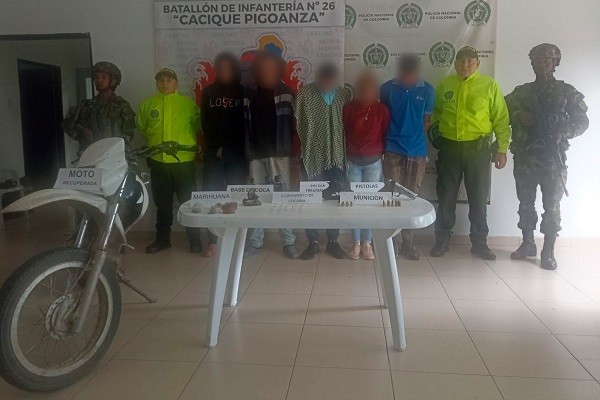 Golpe al narcotráfico en el Huila