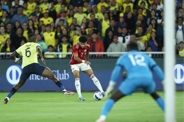 Empate de Colombia ante Ecuador
