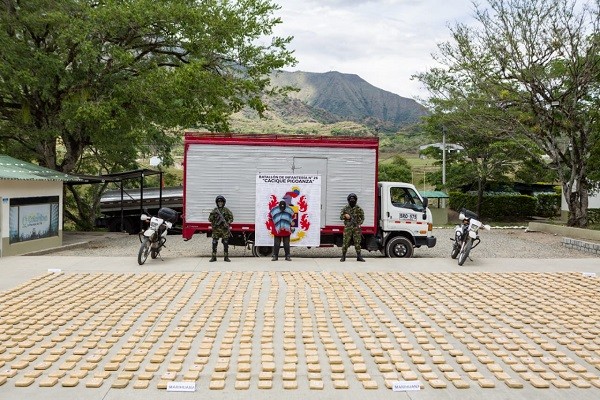 Más de 700 kilos de marihuana fueron incautados en el Huila