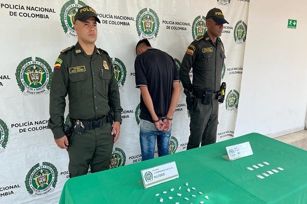 Capturado joven reconocido por la venta de estupefacientes